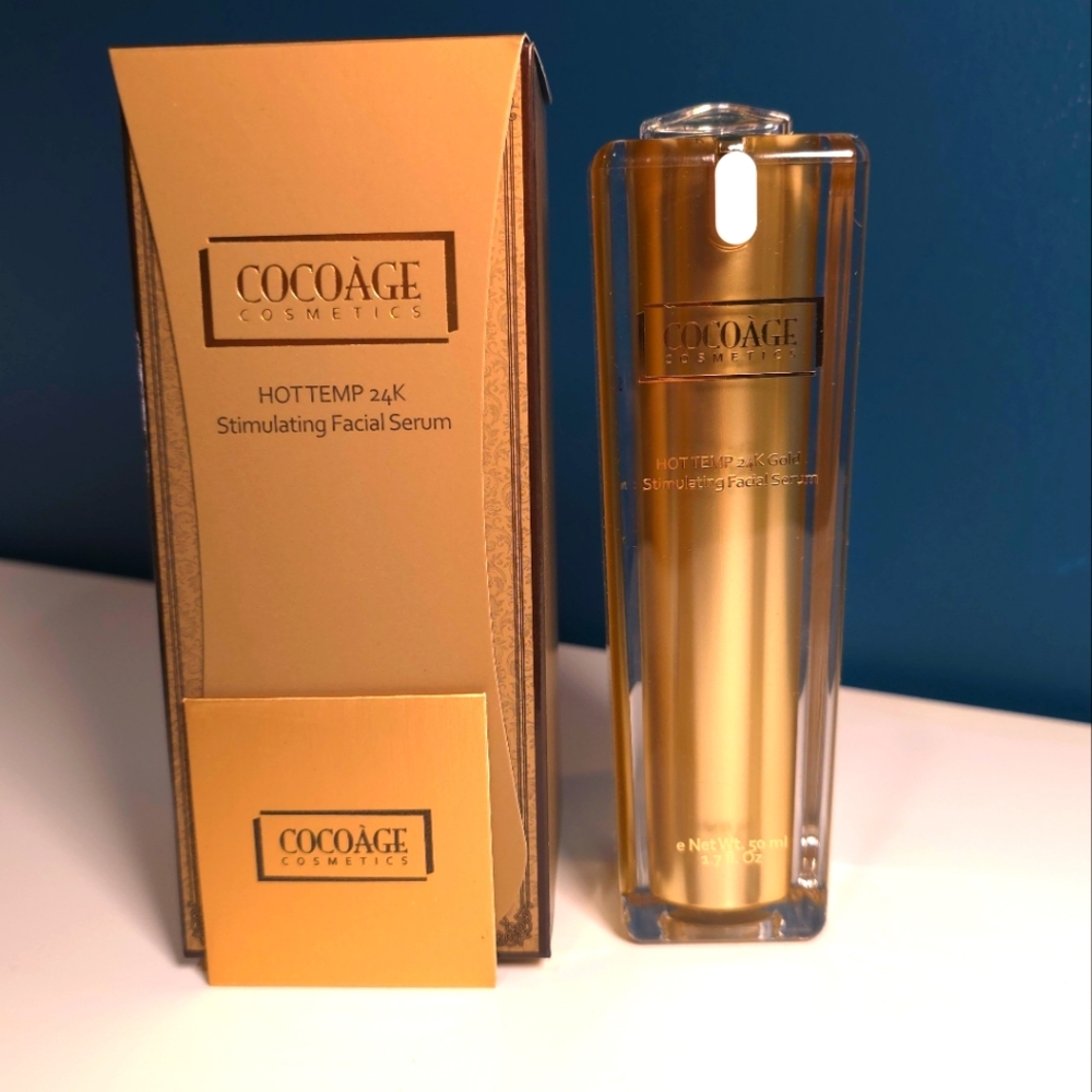 Cocoage Cosmetics  Hot Temp 24k Stimulating Facial Serum